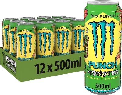 Monster Energy Juiced - 12 x 500 ml - Rio Punch