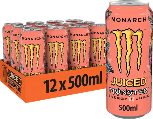 Monster Energy Juiced - 12 x 500 ml Monarch