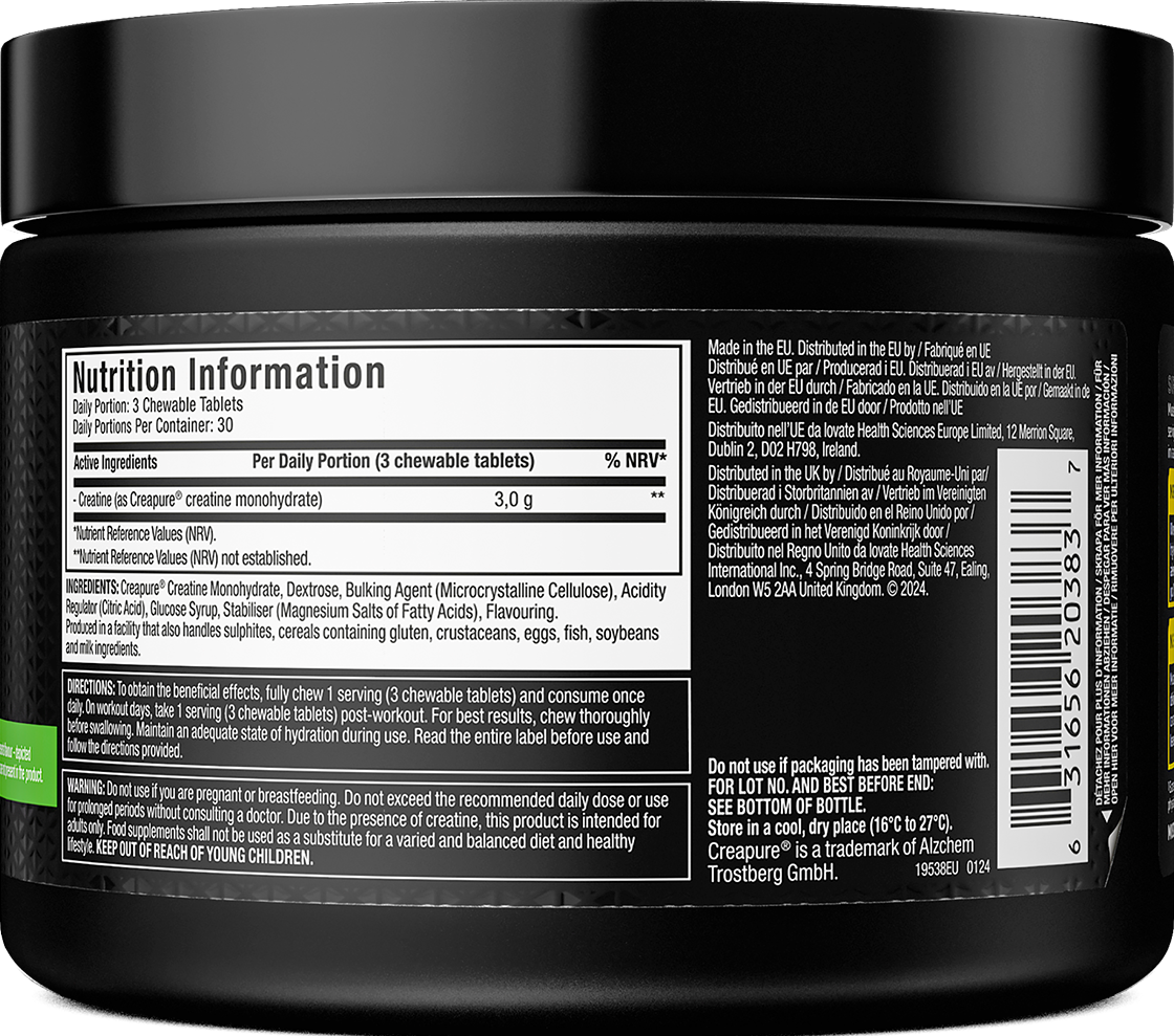 MuscleTech Creatine Chews - 90 caps