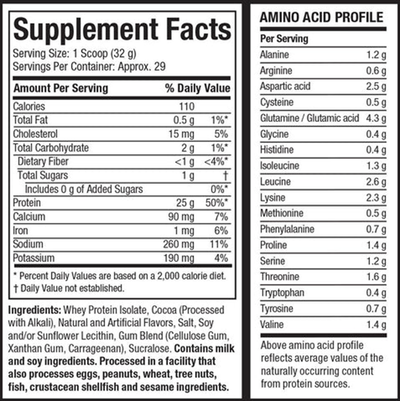 MuscleTech Iso Whey - 2lbs