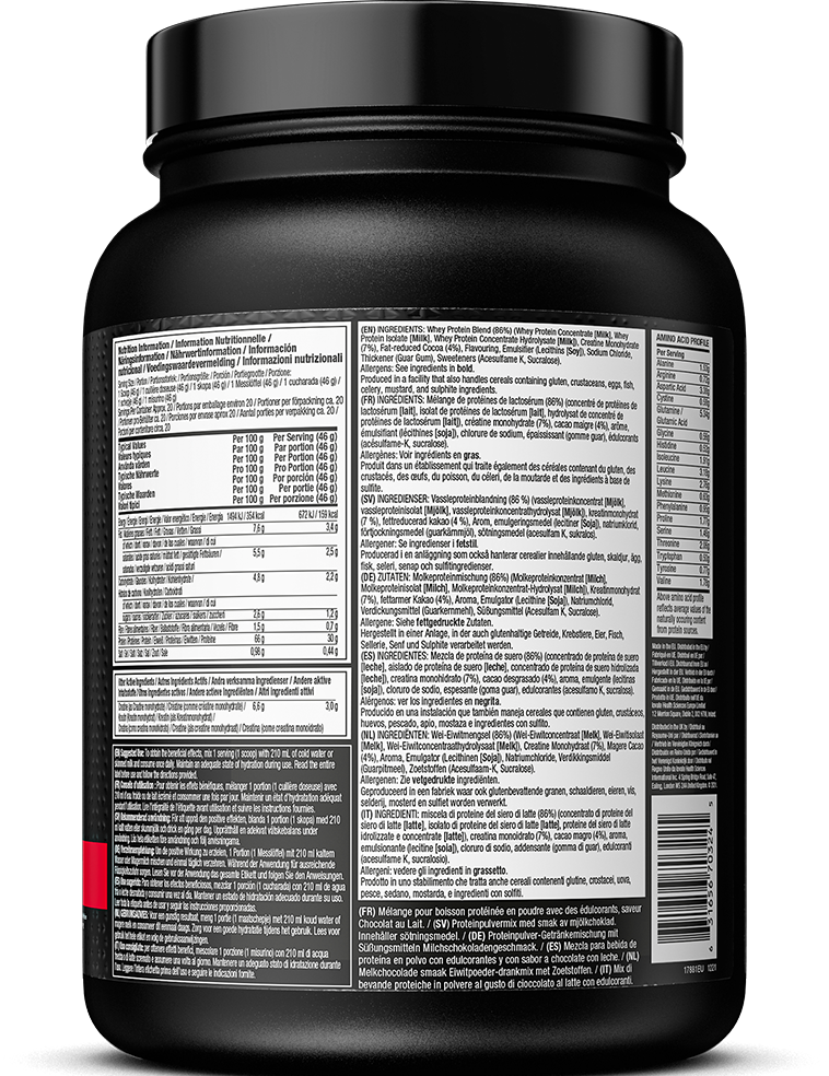 MuscleTech Nitro Tech Whey Protein - 908 g