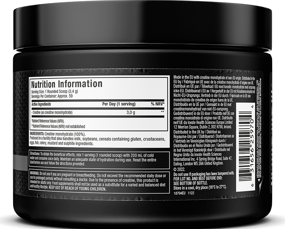 MuscleTech Platinum 100% Creatine Monohydrate - 200 g