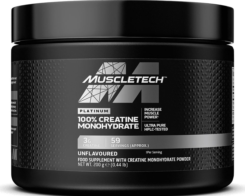 MuscleTech Platinum 100% Creatine Monohydrate - 200 g