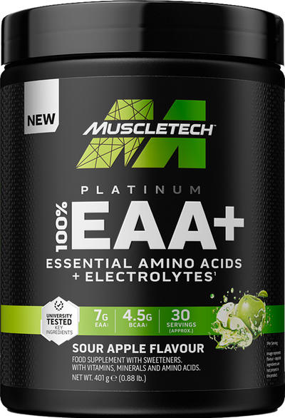 MuscleTech Platinum 100% EAA+ - 400 g Sour Apple
