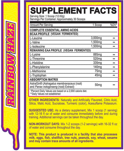 MyoBlox 24/7 Aminos - 30 servings Rainbow Haze