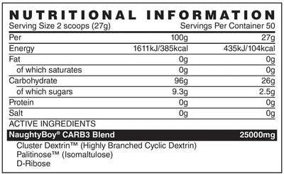 Naughty Boy Winter Soldier CARB3 - 1350 g