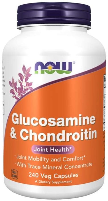 NOW Foods NOW3229 Glucosa & Chondroi & Trace - 240 veg caps