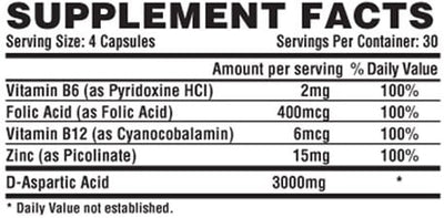 Nutrex T-Up - 120 caps
