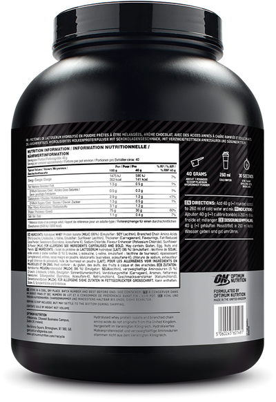 Optimum Nutrition Platinum Hydrowhey - 1600 g Super Strawberry