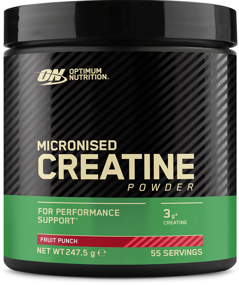 Optimum Nutrition Micronised Creatine Powder - 247.5 g Fruit Punch