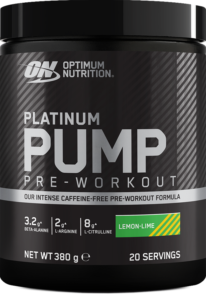 Optimum Nutrition Platinum Pump Pre-Workout - 380 g Lemon Lime