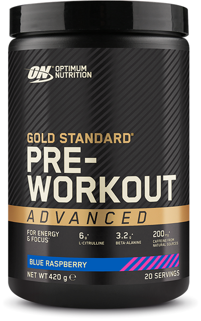 Optimum Nutrition Gold Standard Pre-Workout Advanced - 400 g Blue Raspberry