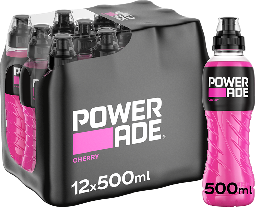 Powerade - 12 x 500 ml Cherry