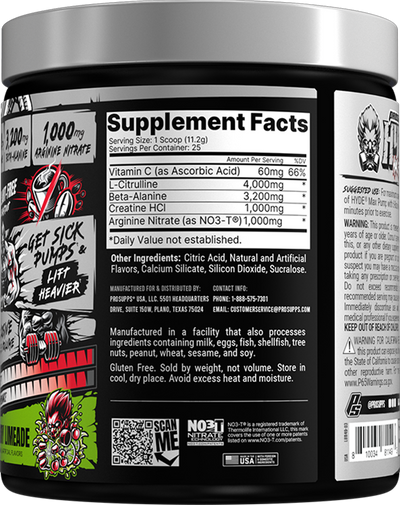 ProSupps Hyde Max Pump - 280 g Cherry Limeade