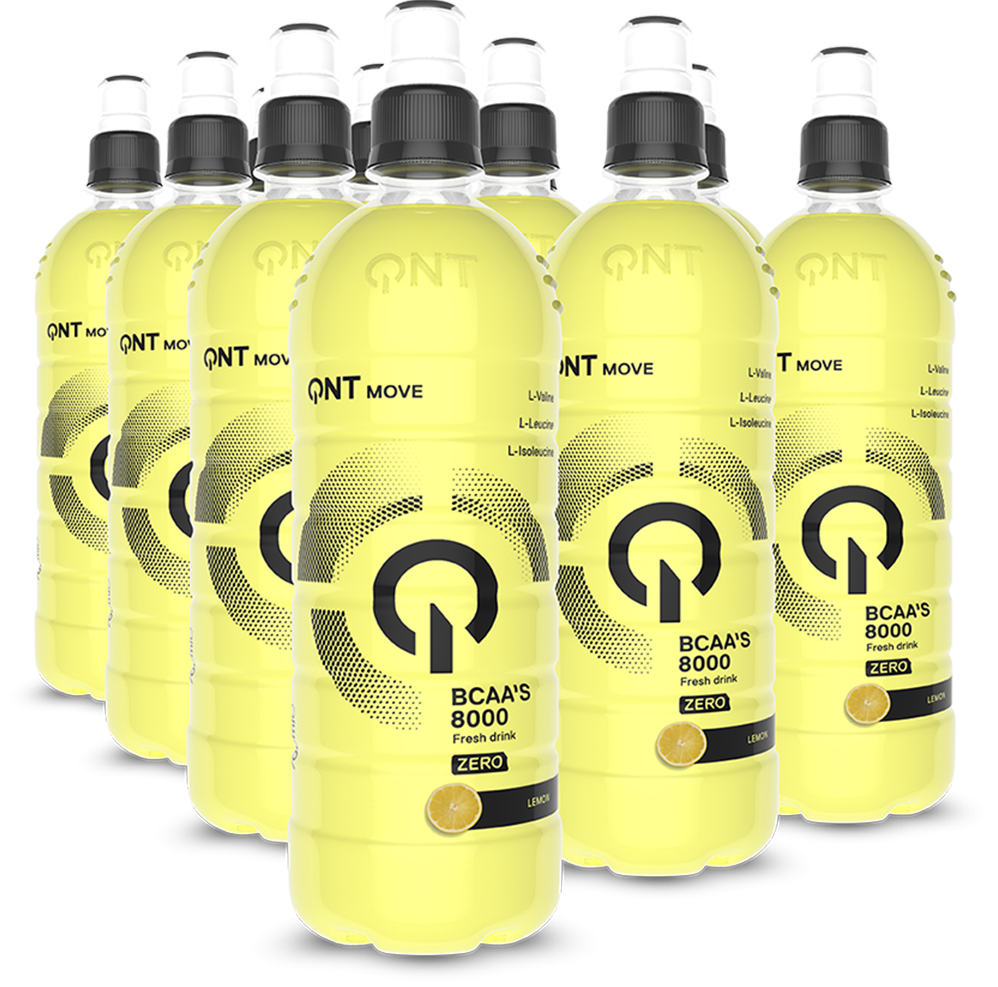 QNT BCAA's 8000 mg - 12 x 700 ml Lemon