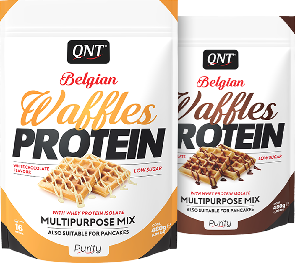 QNT Belgian Protein Waffles - 480 g
