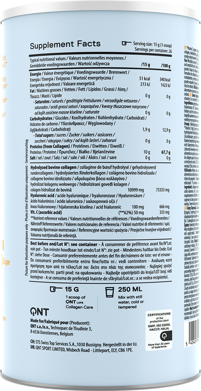 QNT Collagen Care - 390 g Orange