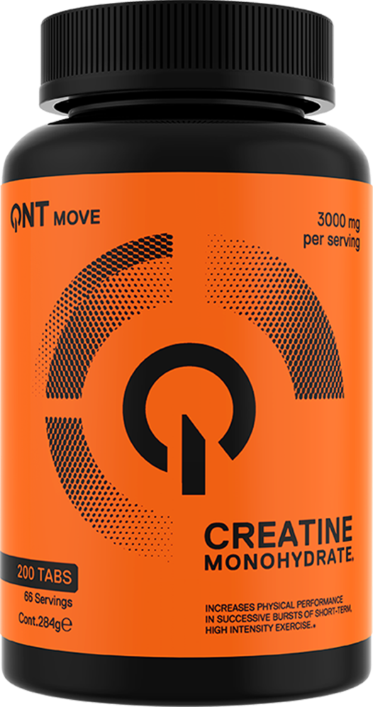 QNT Creatine Monohydrate Pure - 200 tabs