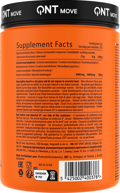 QNT Creatine Monohydrate Pure - 800 g