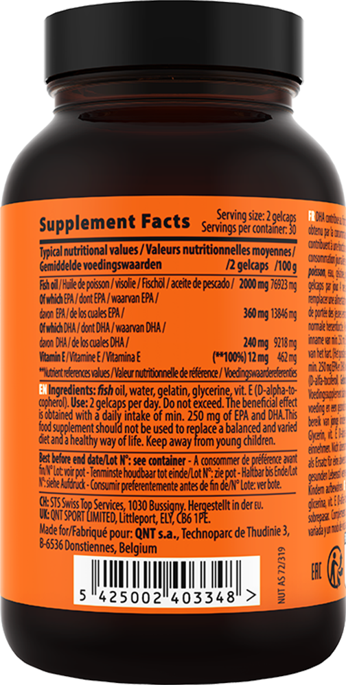 QNT Omega 3 - 60 gel caps