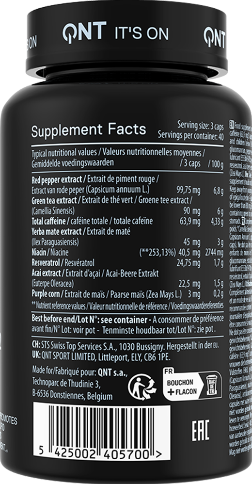 QNT Riptek V2 - 120 caps