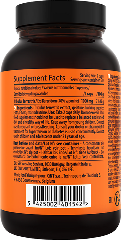 QNT Tribulus Terrestris - 60 caps