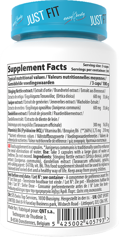 QNT Water Less - 90 caps