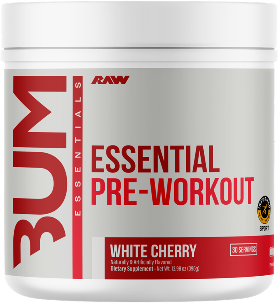 RAW Essential Pre-Workout - 30 servings White Cherry