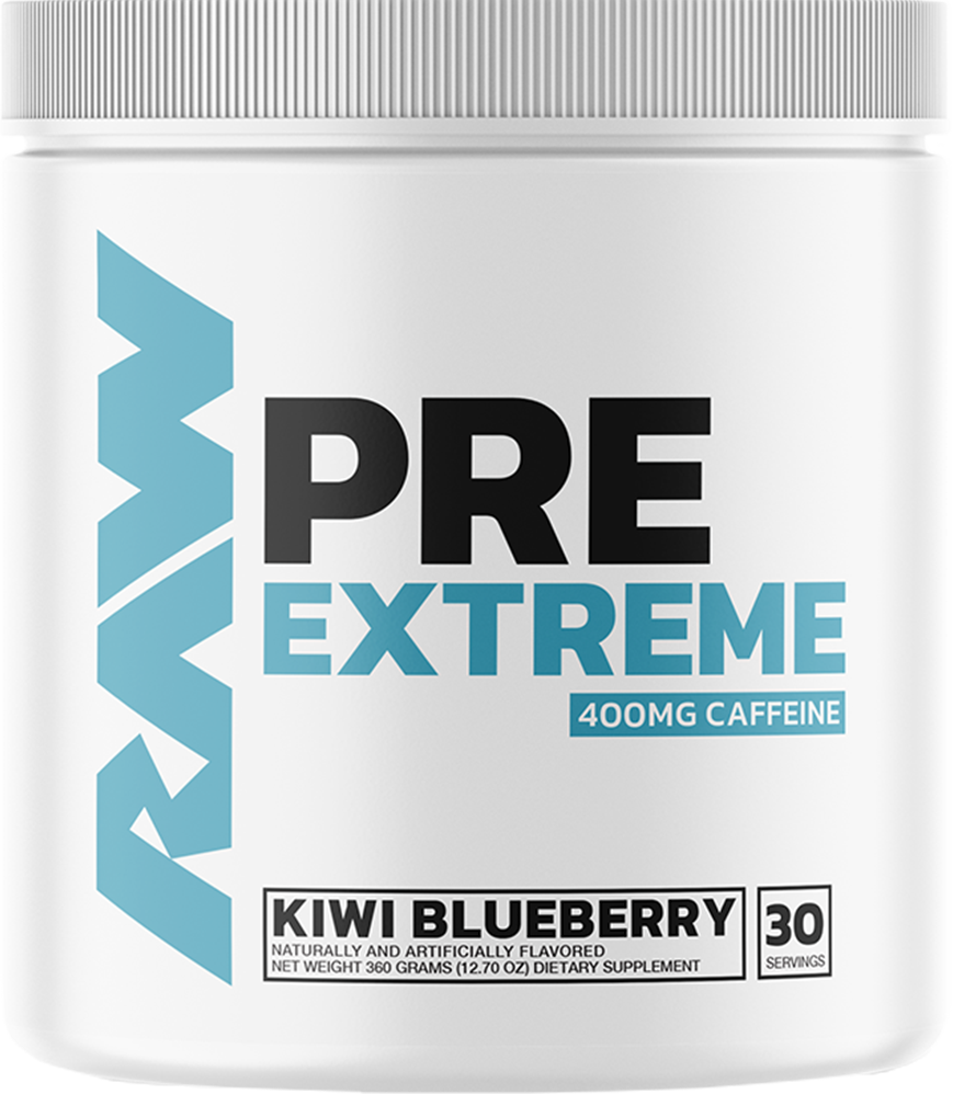 RAW Pre Extreme - 30 servings Kiwi Blueberry