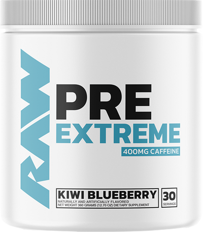 RAW Pre Extreme - 30 servings Kiwi Blueberry