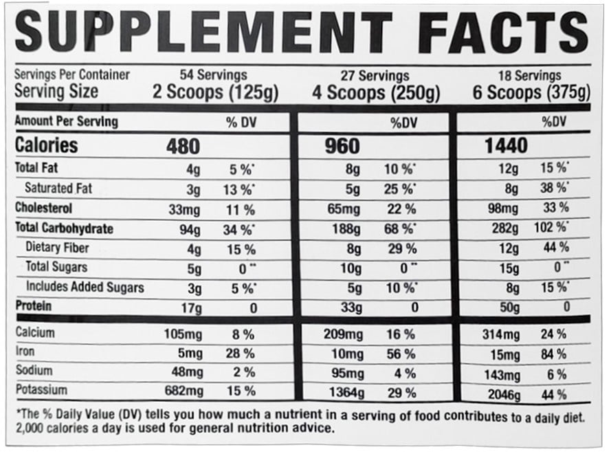 RCSS King Mass XXL - 6800 g - Milk Chocolate