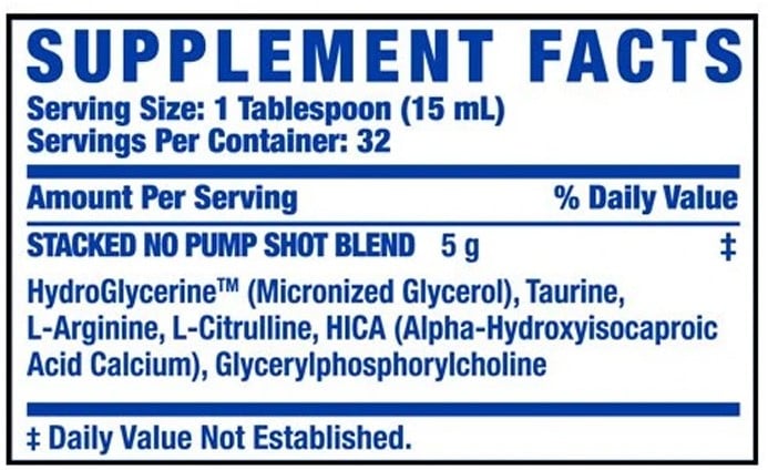 Rcss Chart RCSS Stacked-NO Pump Shot Apple Sour – Dunderkraft