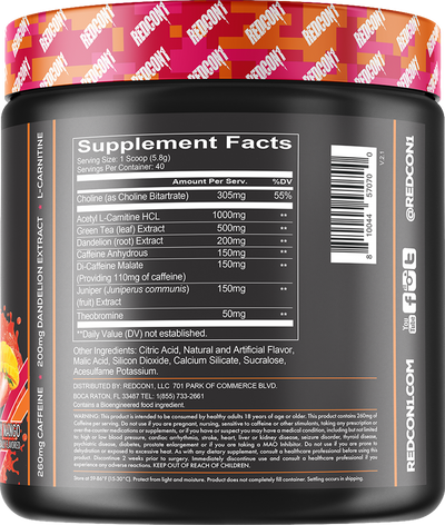 Redcon1 Double Tap - 232 g Strawberry Mango