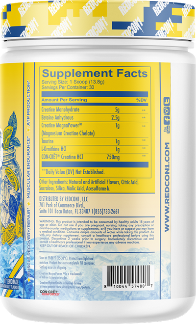 Redcon1 Tango 393 g - Icy Lemonade