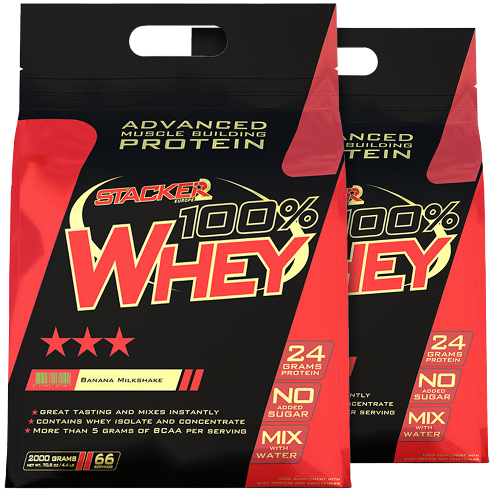 Stacker2 100% Whey - 2000 g
