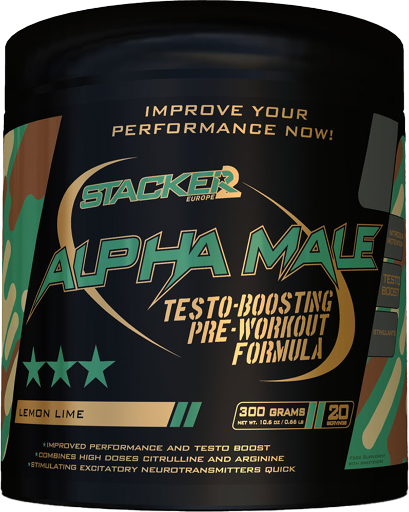 Stacker2 Alpha Male - 300 g Lemon Lime