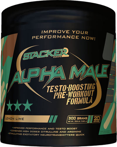 Stacker2 Alpha Male - 300 g Lemon Lime