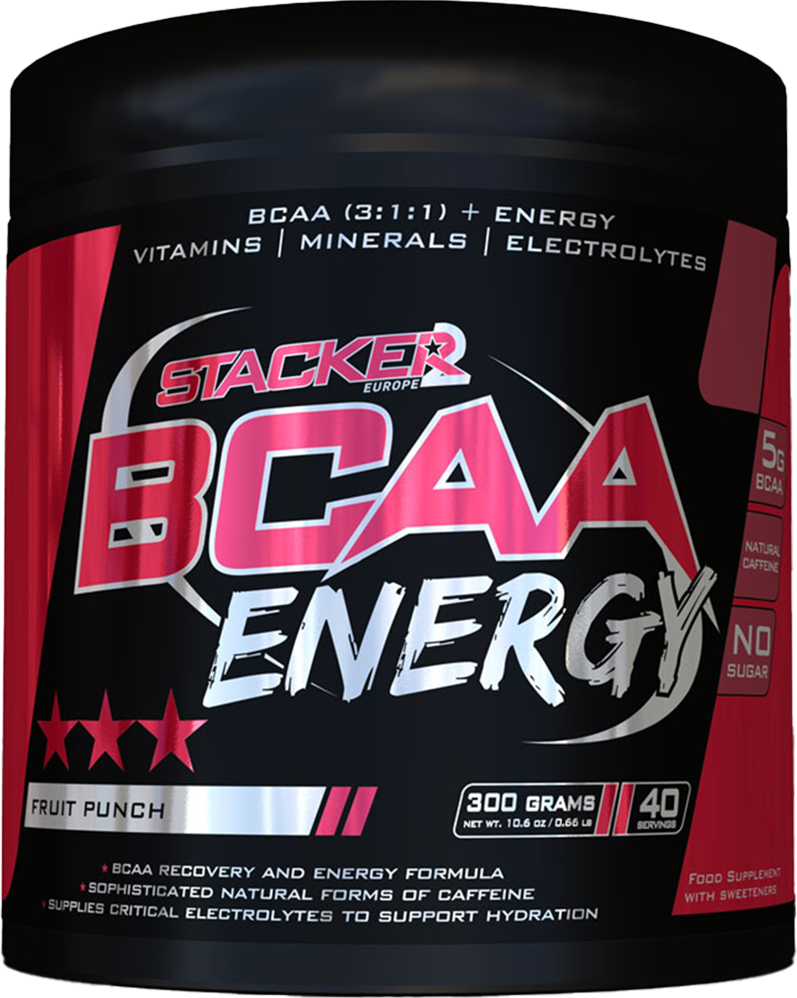 Stacker2 BCAA Energy - 300 g Fruit Punch