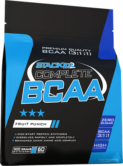 Stacker2 Complete BCAA - 300 g Fruit Punch
