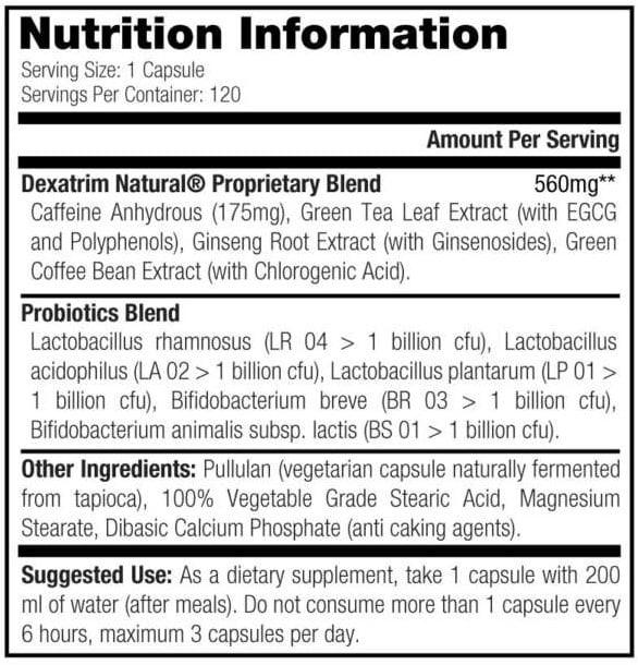 Stacker2 Dexi Burn - 120 caps