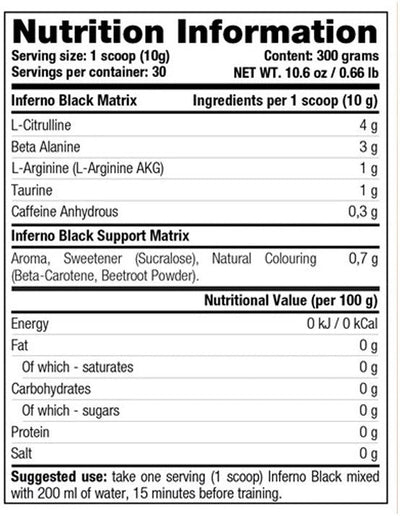 Stacker2 Inferno Black - 300 g Fruit Punch Fury