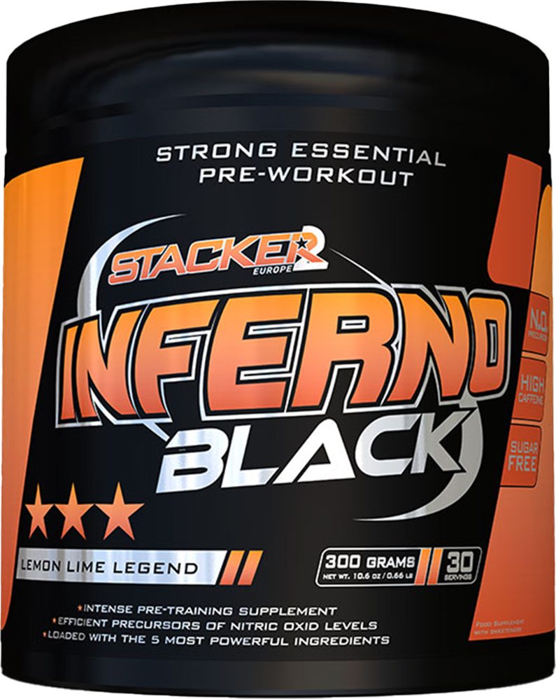 Stacker2 Inferno Black - 300 g Lemon Lime Legend