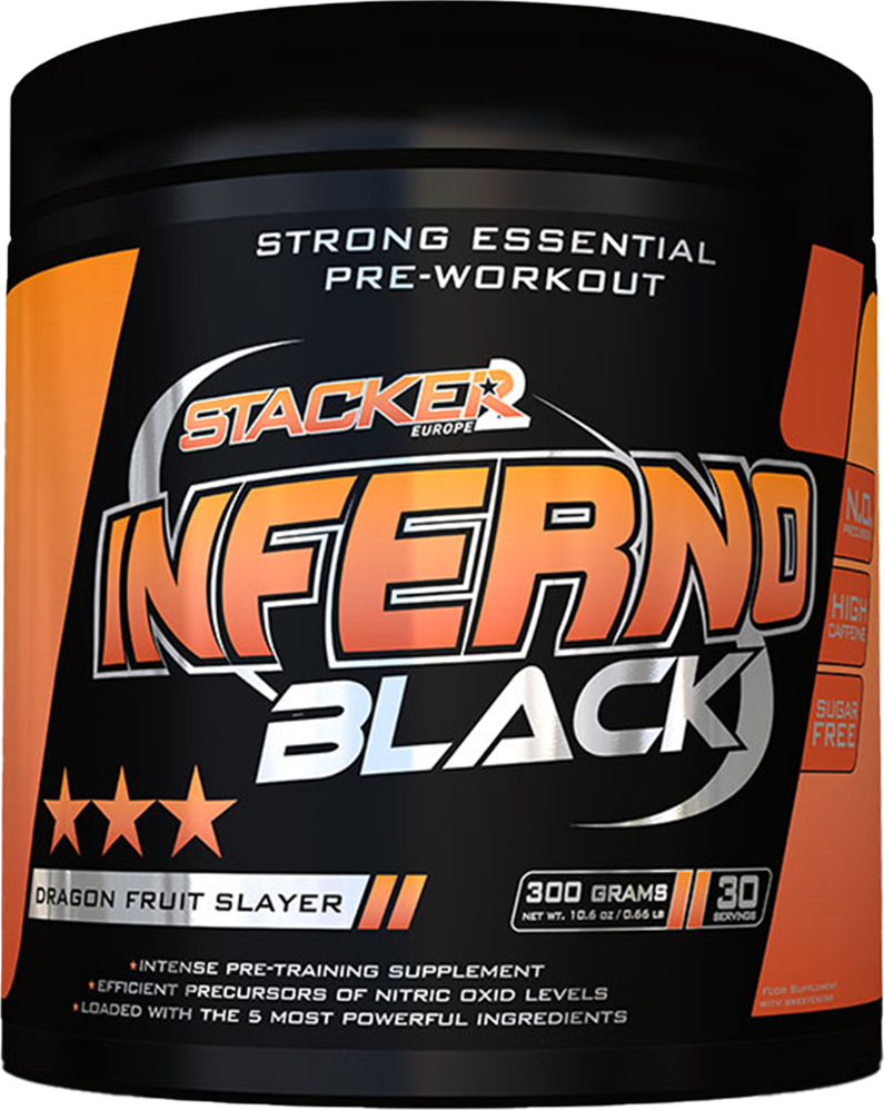 Stacker2 Inferno Black - 300 g Dragon Fruit
