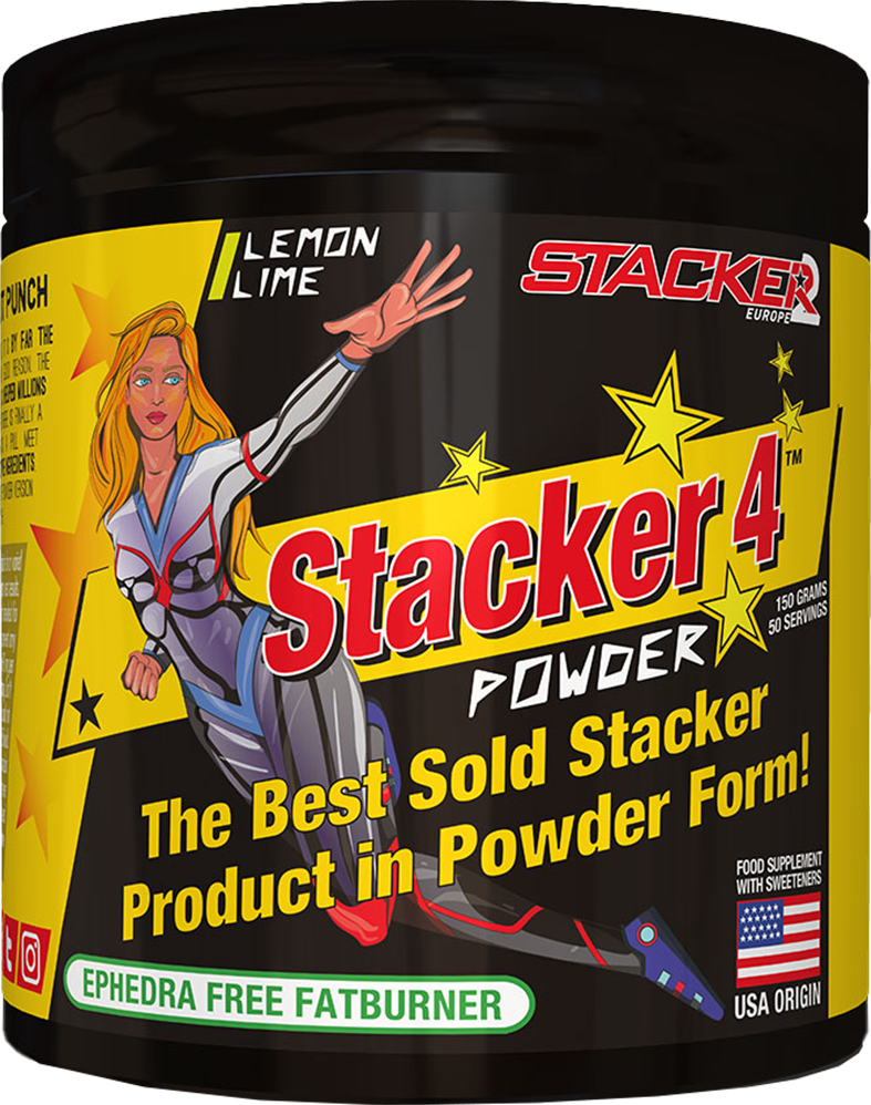 Stacker2 Stacker 4 Powder - 50 servings Lemon
