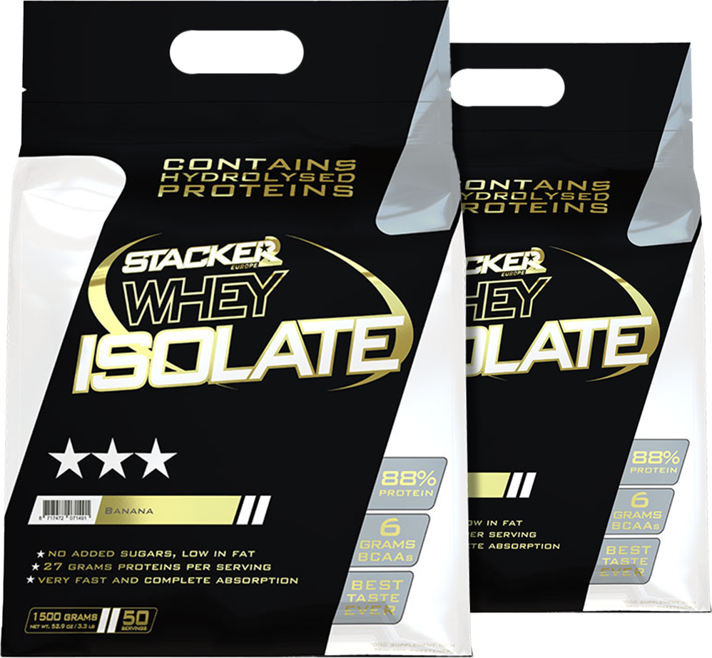 Stacker2 Whey Isolate - 1500 g Vanilla