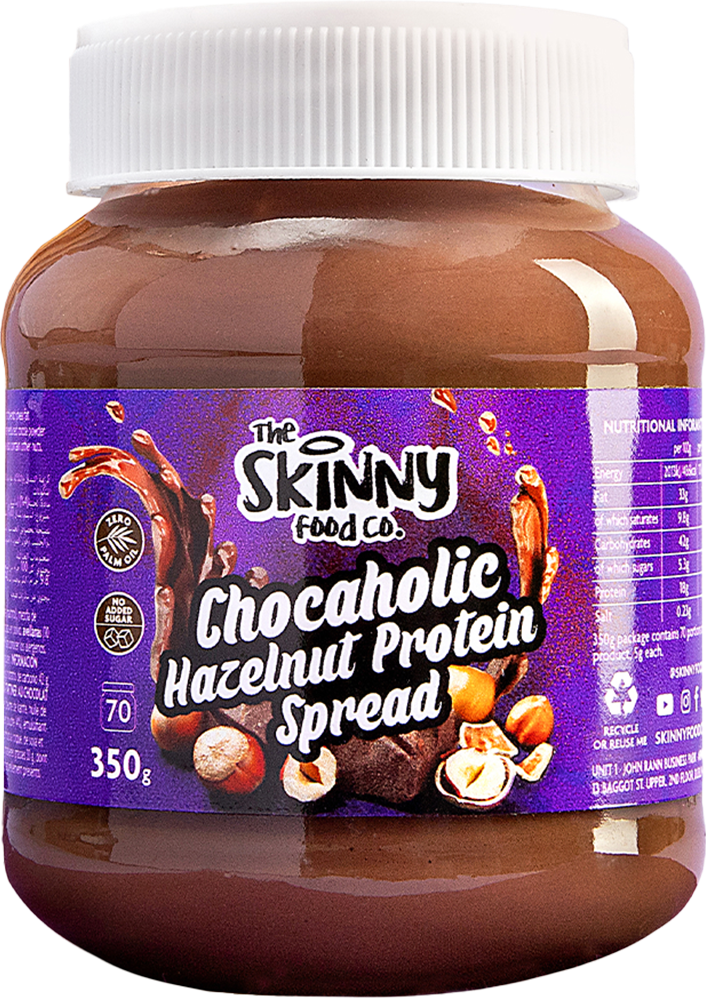 The Skinny Food Co Chocaholic Hazelnut Protein Spread - 350 g