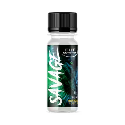21 x Savage PWO Shot, 60 ml, Sour Apple