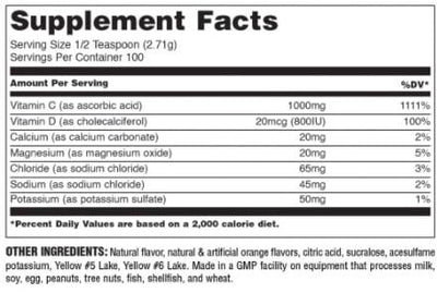 Universal Immune-C - 271 g - Orange