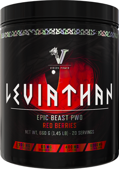 Viking Power Leviathan Hardcore PWO - 660 g Red Berries