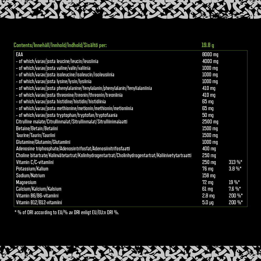 Viking Power Sleipner EAA - 420 g Pear